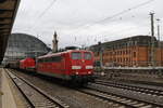 151 022 auf dem Weg nach Bremerhaven.