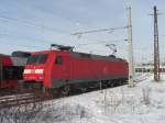 152 119-4 auf dem Weg zu ihrem Einsatz im Salzburger Hauptbahnhof  am 25.