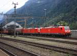 185 114-6 und 185 123-7 stehen am 20.