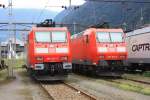 185 124-5 und 185 108-0 waren am 20.