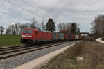 185 388-6 mit einem Containerzug aus Freilassing kommend am 31.