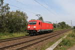 185 373 bei der Rckfahrt aus dem Hamburger Hafen am 30.