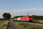 189 018 mit einem Containerzug am 27.