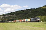 193 870 mit einem Containerzug am 19.