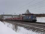 br-6101-adtranz/145014/die-101-102-am-03012011-mit Die 101 102 am 03.01.2011 mit einem Mnchen Nrnberg Express nach Mnchen unterwegs bei Hebertshausen.
