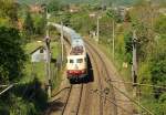 Gut zu hren war die 103 235-8 als sie mit dem IC 2417 Hanseat Schleswig verlie. 8.5.11