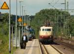 103 184-8 straht immer eine enorme Wrme aus.....IC 2417 nach Kln in Schleswig. 17.7.11