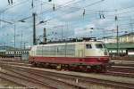 103 101-2, Mnchen Hbf, 1988-1996(digitaler Scan vom Negativ). 