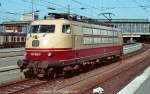 103 108-7, Mnchen Hbf, 1988-1996(digitaler Scan vom Negativ). 
