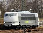 Ein weiteres Oster-Ei diesmal mit grimmigem Blick...richtig schick sieht sie aus die Railadventure 6 103 222-6(REV/LD X/03.02.2015)die hier durch Hamburg-Harburg fährt. 01.04.2015(976)
