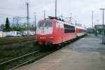 Am 5 Augustus 1998 treft 103 221 in Mönchengladbach ein.
