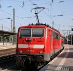 111 135-0 mit RE im Bremer Hbf, 04.09.12