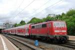 Am 1 Juni 2012 sah Kassel-Wilhelmshöhe 111 007 deren DoSto achieben. 