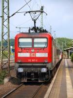 112 167-2 mit dem SHE nach Flensburg verdeckte mir die 295 098 aber was soll's...28.5.11