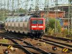 112 178-9 mit einem RE aus Kiel nach Hamburg kurz vor dem Bahnhof Neumnster. 6.9.11