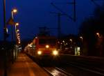 112 149-0 mit dem RE 21079 von Flensburg nach Hamburg. SL 15.12.11