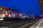 112 174 mit dem RE20 (RE 17714) von Halle(Saale) Hbf nach Uelzen in Stendal. 28.12.2011