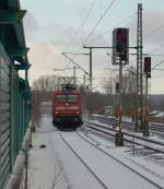 112 172-2 mit dem RE 21063 nach HH-Hbf. Schleswig 21.03.2013