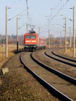 112 173-0 mit der RB nach Neumnster hier aufgenommen bei Jbek am B Jbek-Nord. 06.04.2013