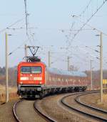 112 177(-1)mit dem SHE nach Hamburg aufgenommen am B Jbek-Nord. 06.04.2013