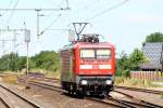 112 141-7 Solo auf dem Weg nach Flensburg. 06.07.2013