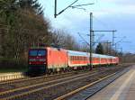 DB 6112 148-2 und 172-2 mit dem SH Express nach Flensburg. 04.12.2011(61)