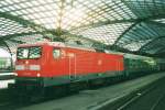 Am 21 Mai 2005 stand 112 141 mit Nachtzug nach Minsk und Moskau in Köln Hbf.