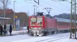 DB 6 112 167-2 mit RE nach Hamburg, Schleswig 12.02.2010(372)