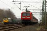 DB 6112 143 mit RE7 nach Hamburg. Jbek 20.03.2015(911)