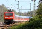 DB 112 143 mit RE7 aus Hamburg Kommend...Schleswig 08.09.2015(1226)