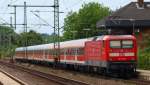 112 149-0 mit einem gemischten SHE auf dem Weg nach Padborg. SL 30.7.10
