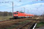 114 005 mit der RB20 (RB 28737) nach Potsdam in Priort. 05.04.2011