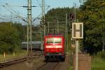 120 148-2 den Lr 78091(IC 1971 und IC 2407)von HH-Langenfelde nach Flensburg. Schleswig 03.09.11