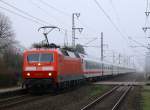 DB 6120 103-7 mit LPF 78082 Jübek 13.02.2015(830)