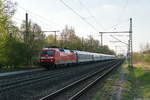 BR 6120/608070/120-120-1-mit-dem-ic-2071 120 120-1 mit dem IC 2071 von Hamburg-Altona nach Berlin Südkreuz in Friesack. 17.04.2018