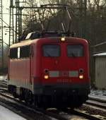 020. Besuch einer alten Dame in Hamburg 139 222-4 kam Solo vorbei gefahren. 3.1.11