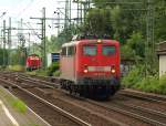 140 491-2 nochmal brummte an den Fotografen vorbei Richtung Hafen und kam etwa spter mit einem Kalkzug zurck. 01.07.11   Bild Nr.3600