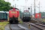 294 579-8 und E40 128, EBM Koblenz-Ltzel, 03.06.12