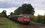 140 716-2 fuhr am 1.9.12 mit einem Gz durch Ahlten gen Lehrte.