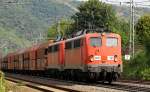 RBH 161/140 772-5 und RBH 168/140 801-2, Boppard Fellen, 12.09.2013