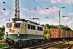 Scanbild von 140 647 bei Aachen West am 10 September 1999.