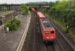 EGP 6 140 876-4 mit Containerzug HH-Harburg 09.05.2015(1044)