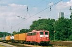 KLV mit 140 702 durchfahrt am 21 Mai 2005 Köln West.