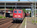br-6140-e40/78801/kaum-angekommen-ging-es-gut-los Kaum angekommen ging es gut los 140 834-3 kam mit einem Gterzug leider durch Gleis 6 gefahren. Hamburg-Harburg 24.6