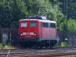Zwischen all dem modernen Zeugs fuhr auch mal was lteres durch Harburg, hier war es die 140 538-0. 15.7.10