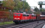 140 834 und 837 zogen ebenfalls einen Kohlependel durch HH-Harburg. 26.9.10