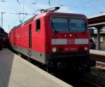 143 300-2 mit RE9 nach Rostock am 19.07.10 in Stralsund