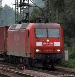 145 060-0 poltert am 2.10.10 durch den Bhf. Hamburg-Harburg.