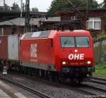 145-CL 013 rollt am 26.9.10 durch den Bhf. Hamburg-Harburg.