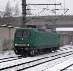 145-CL-005 fhrt am 16.12.10 durch den Bhf. Hamburg-Harburg.